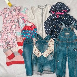 Baby gurl clothing bundle 12-18m